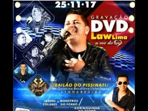 DVD do Cantor Law Lima gravado em Linhares