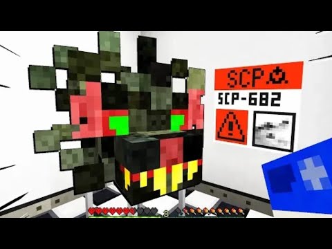 non farti mangiare da questa bestia - minecraft scp 682