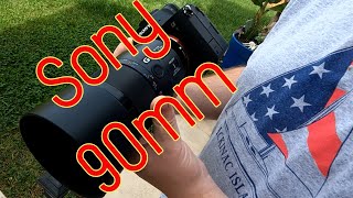 Sony FE 90mm f/2.8 Macro G OSS Lens