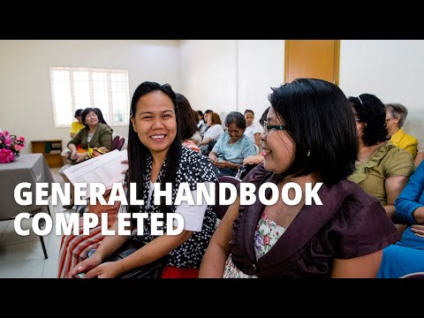 The English Revision of the General Handbook Is Complete