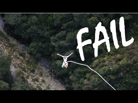 How to fail a bungee jumping (Bloukrans Bridge South Africa)