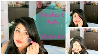 Image for video on Starter Kit for Makeup Brushes & Tools, Q & A Real Techniques, Beauty Blender by Ikya Kesiraju