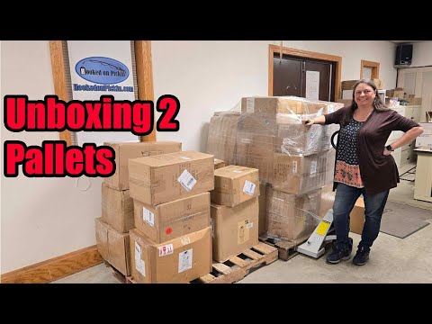 Unboxing 2 pallet loads of Amazing items.  It is a marathon unboxing!!!