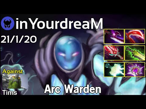 inYourdreaM [EVOS] plays Arc Warden!!! Dota 2 7.22