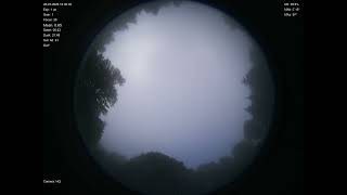 2026-07-20 All sky camera capture from Poiana Rusca Mountains, Romania