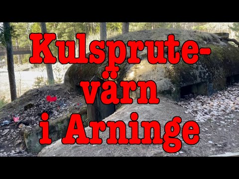 Kulsprutevärn i Arninge (5 av 7) Korvlinjen — Besöksmål runt Stockholm