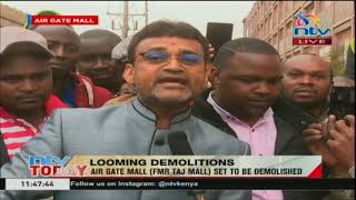 'Man up and face me', Airgate Mall owner dares those who want to demolish his property