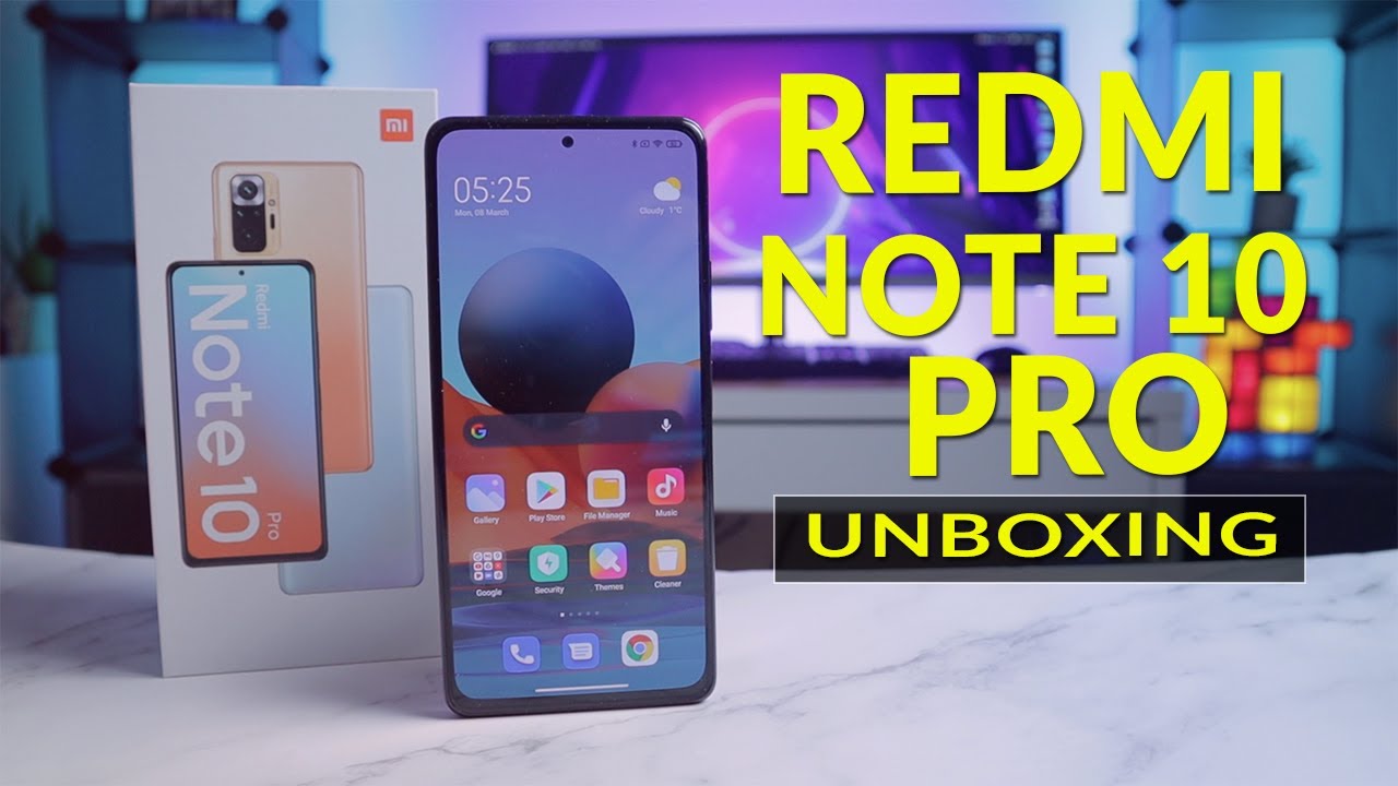 Redmi Note 10 Pro (Max) -  Unboxing