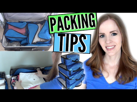 HOW TO PACK FOR A TRIP | TRAVEL & PACKING ORGANIZATION TO SAVE SPACE! | PACKING FOR DISNEY!!! Video