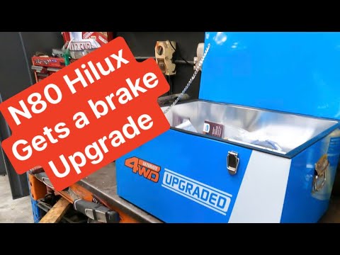 N80 Hilux gets the Bendix 4wd brake upgrade @bendixvideos