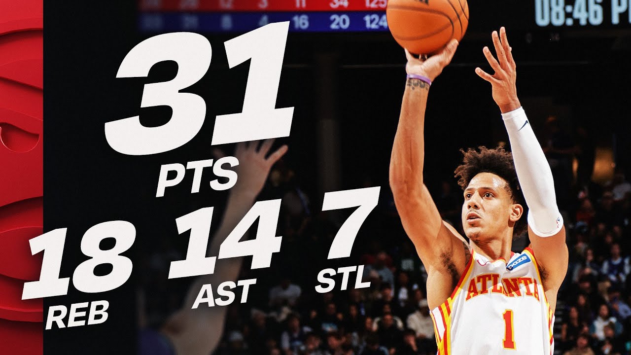 Jalen Johnson's UNREAL CAREER-BEST PERFORMANCE! | November 13, 2025