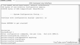 HOW TO: Set Console Password [CCNA, Router Configuration Pt.1]