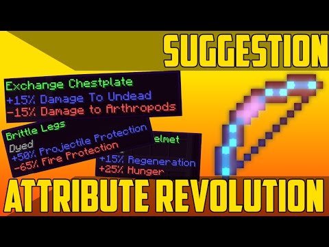 Jragon // Learn How To Make Minecraft Commands - Suggestion: All Effects and Enchantments as Attributes in Minecraft