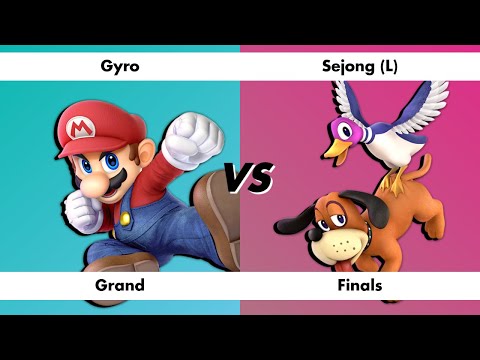 SSBU Pixel Power Games 4: Grand Finals Gyro (Mario) vs Sejong (Duck Hunt)