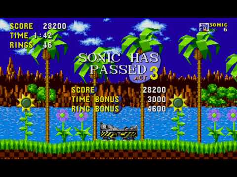 SONIC 1: MODO (SONIC & TAILS) - PARTE 1