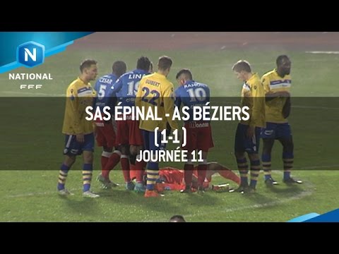 J11 : SAS Épinal - AS Béziers (1-1), le résumé