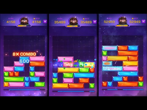 Jewel Sliding Block Puzzle Gameplay Walkthrough ios Android app - YouTube