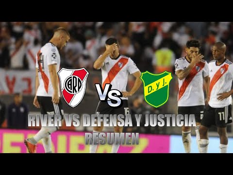 River Plate vs Defensa y Justicia (0-1) | Superliga Argentina | Resumen