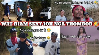 Download lagu WAT RIAM SEXY IOH NGA THOMBOR 🤣//Madiang entertainment Group funny video 🤣🤣 mp3