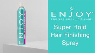 ENJOY Hair Care Hold Hair Finishing Spray | Lock Your Look in Place