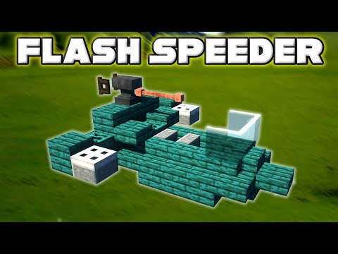 Minecraft Tutorial: Star Wars: How to Make a Seraph / Flash Speeder