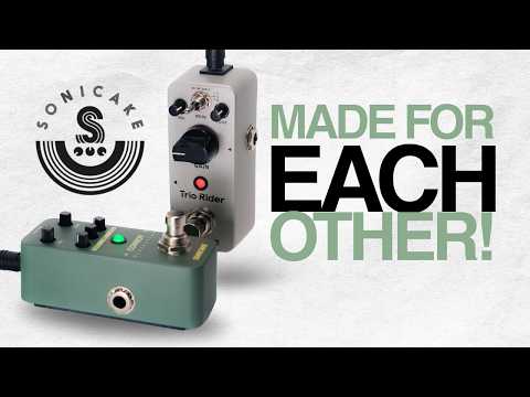 Are the new SONICAKE mini pedals worth it??? Trio Rider + Cowboy Distortion