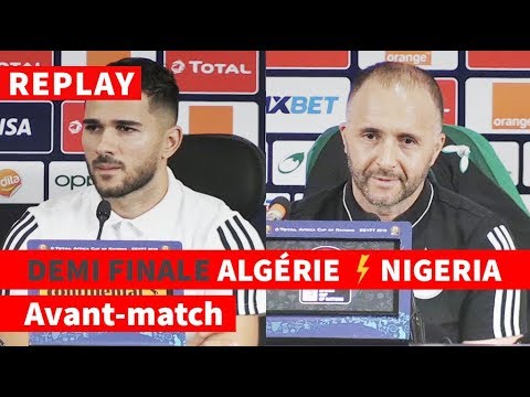 Avant-match Algérie-Nigeria: Conférence de presse de Djamel Belmadi et Mehdi Abeid
