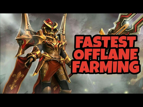Legion commander fastest farming - Dota 2