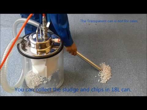 Vacuum Cleaner Set worked by compressed air Made in Japan AVC-550SUS-SET-i 【AQUASYSTEM CO.,LTD】