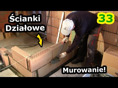 Jak Wymurować Ścianki Działowe? - Na jakiej wysokości umieścić Nadproża dla Drzwi Wewn. (Vlog 33)