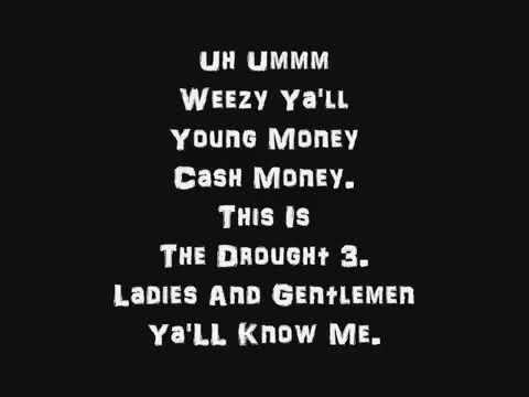 Lil Wayne - The sky is the limit (lyrics)