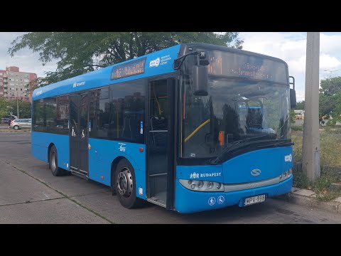 Budapest, 121-es busz Újpest-városkapu M- Káposztásmegyer, Szilas patak | Solaris Urbino 10, MPV-998