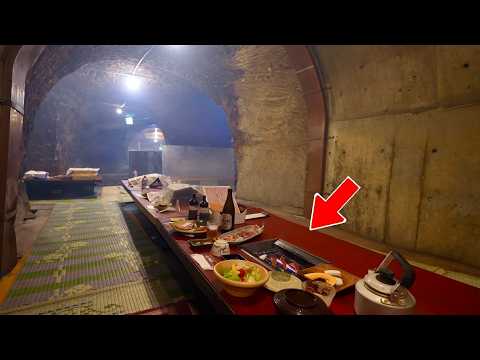 【洞窟旅館】風呂も食事も洞窟の中。採掘場跡地を生かした日本唯一の宿に泊まってみた｜磨洞温泉 涼風荘