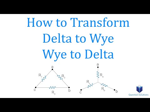 Delta to Wye and Wye to Delta Transformations | Engineering Circuit Analysis | (Solved Examples)