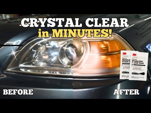3M Quick Headlight Clear Coat Review Crystal Clear in Minutes
