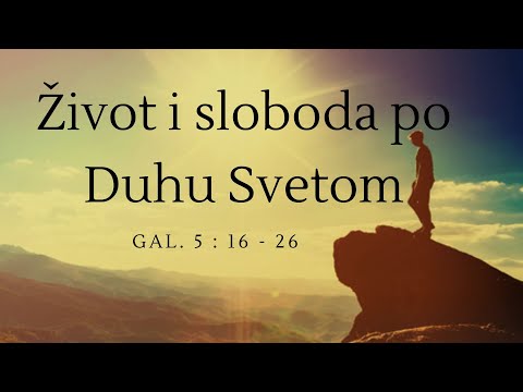 Život i sloboda po Duhu Svetom / Pastor Teofil Mršić / BC Dubrava 21.04.2024.