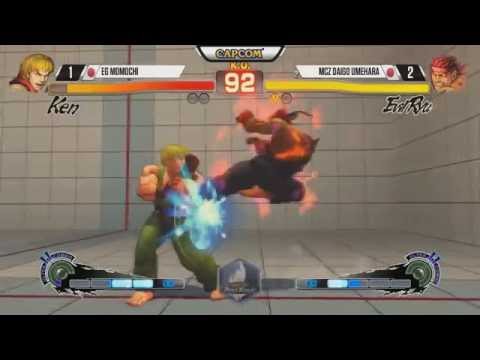 USF4 MCZ Daigo Umehara [Eviu Ryu] vs EG Momochi [Ken] Stunfest 2015