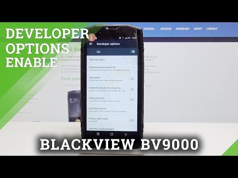 Developer Option in BLACKVIEW BV9000 - Unlock OEM / USB Debugging