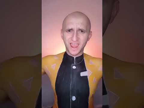 "I bet you can't paint Zenitsu!" #shorts #zenitsu #demonslayer