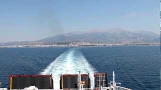 preview picture of video 'Superfast Ferries XI in Patras [720p]'