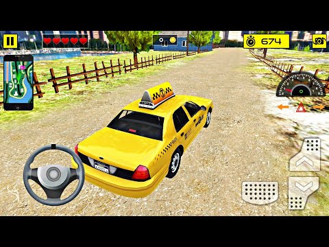 Offroad Taxi Sim Driving Games - Best Uber Drive - Android Gameplay