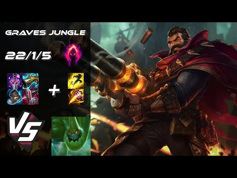 JUNGLE Graves vs Zac - EU Challenger Patch 14.21