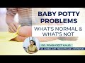 Baby Potty Problems What S Normal What S Not बेबी पॉटी के बारे में