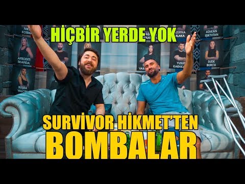 Survivor Hikmet'ten BOMBALAR !! ( HİÇBİR YERDE YOK ! )
