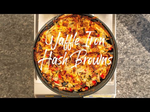 The Ultimate Waffle Iron Hash Browns | Kamado Joe Indoor Kitchen