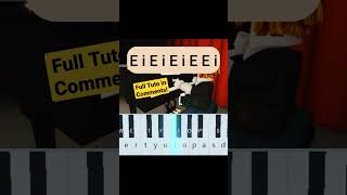 Elevator Jam (Easy Roblox Doors Piano Tuto)