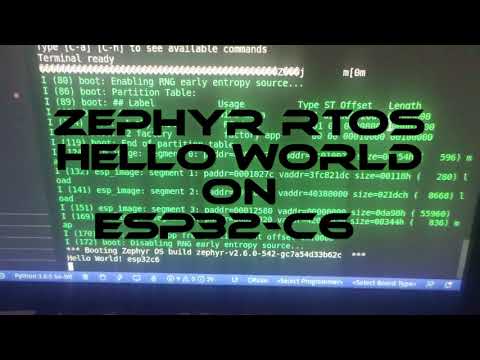 ESP32-C6 :: ZephyrIoT RTOS