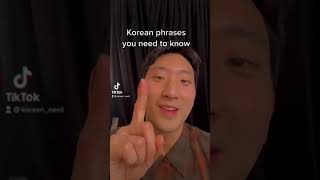 Essential Korean phrases you need to know before visiting Korea✈️🇰🇷