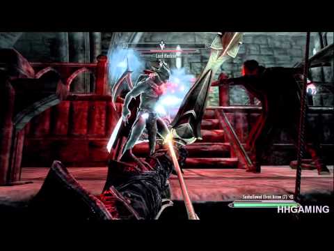 Skyrim Dawnguard - Vampire Ending & Final boss HD walkthrough Part 26 + sun block ability