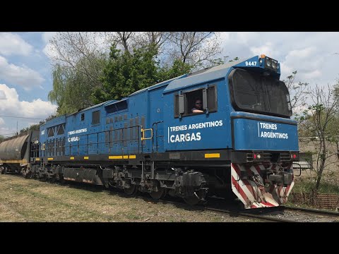 [4K] Tren de tolvas graneras de NCA con destino a General Deheza pasando por Marcos Juárez!!!!!!